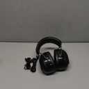 Bluetooth 5.4 Hearing Protection with 120H Working Time, 30dB Safety Earmuffs, Rechargeable Ear Protection Headphones with Mic for Mowing, Workshops, Construction, Snowblowing, Black