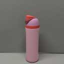 Owala FreeSip Insulated Stainless Steel Water Bottle with Straw for Sports and Travel, BPA-Free Sports Water Bottle, 24 oz, Pink, Angel Food Cake