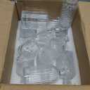 Clear Glass Bud Vases Set of 12, Mini Flower Vase for Centerpieces, Small Vases in Bulk for Wedding Decorations, Vintage Vase for Baby Shower, Party, Reception, Home Table Dcor