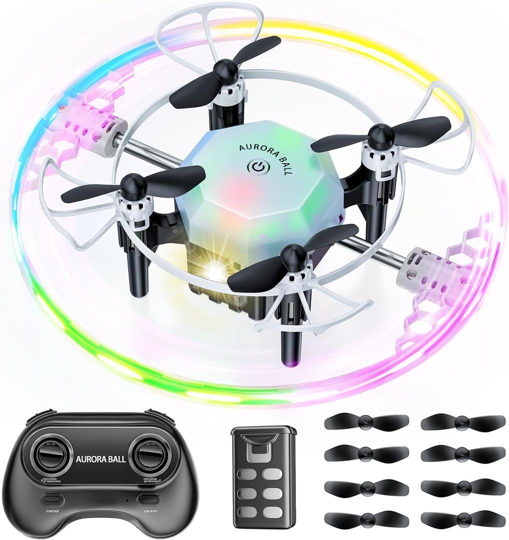 Drones for Kids, 2025 Mini RC Drone Quadcopter with 360 Degree Flip, 90 Degree Surround Flight, 8, 9, 10, 11, 12 Years Old Boys and Girls Ideal Gift Toys