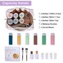 2 x Narwey Makeup Bag Travel Toiletry Bag, Cosmetic Bag for Women Girls