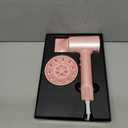 CONFU Hair Dryer, 110000 RPM Fast Drying Blow Dryer with Magnetic Diffuser and Concentrator, Professional Lightweight Ionic Hair Dryer for Women and Men (Pink)