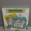 Mandarooker Magnetic Drawing Board，Large Magnet Doodle Board with Pen and Dot Beads,20 Colored Pattern Cards,Montessori Toys and Travel Toys Twoinone,Perfect Learning Gift for Toddlers Ages 38