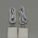 iPhone 17 16 15 Charger Fast Charging - 2 Pack 20W USB C Charger Block with 6FT Type C Cable Compatible with iPhone 17/17 Pro/17 Pro Max/Air/16/16e/15, iPad Pro, Air M3/M2/5/4, 11th/10thWhite