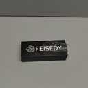 FEISEDY Sunglasses for Women Men, Fashion Mirrored Single Lens, Driving Beach Sunnies UV400 Shades B2996 (Black Frame & Silver Lens)