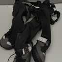 yucca Dog Suspender Booties, Paw Boot Leggings Anti-Slip, Pet Snow Pants with Attached Boots Waterproof, Adjustable Suspender Shoes for Dogs Winter Snow Rain Hiking Paws Protector