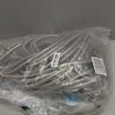 EVIL ENERGY 6AN Fuel Line, AN6 Braided Fuel Hose Nylon CPE 20FT Silver