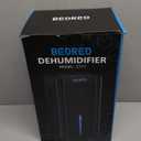 Dehumidifier,95OZ Dehumidifier for Home 1000 Sq.Ft - Quiet with Auto Shut Off & Relaxing 7 Color Ambient Light,Ideal for Livingroom, Bedroom, Basement(Black)