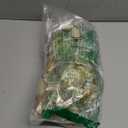 Boao 24 Pieces Christmas Artificial Glitter Poinsettia Flowers Xmas Flowers Wedding Christmas Tree New Year Ornaments(Gold)