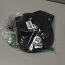 47 Brand MLB Black White Primary Logo Clean Up Adjustable Baseball Cap Hat, Adult One Size Fits All (New York Mets)