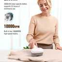 VASSON Fabric Shaver, Electric Lint Remover, Rechargeable Lint Shaver, Sweater Shavers to Remove Pilling, Large Fuzz Remover for Clothes Couch Furniture (Greyish White)