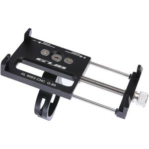 GUB Bicycle & Motorcycle Phone Mount, Aluminum Alloy Universal Bike Handlebar Phone Mount Holder Adjustable Compatible with iPhone X XR Xs 7s 8 Plus, Compatible with SamsungS9/ S8/ Note5/ 4 (Black)