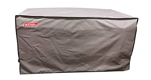 XL Storage Box cover with Straps and Handles, Waterproof Heavy Duty Outdoor Furniture Cover for Keter, Suncast, Lifetime Storage Box (Deck Box Cover, 63"(L)26"(D)28.3"(H)) Black