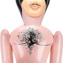 Liliful 59 Inch Blow up Doll Inflatable Life Size Funny Gag Gift for Bachelors Halloween Party Accessories Props Decoration(Mark)