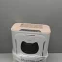 uahpet Pet Air Purifier for Home, Reduce Pet Hair, Dander, Odors, Dust, Smoke for Large Rooms up to 2100 Ft, Air Cleaner with H13 HEPA, Washable Pre-Filter & Air Quality Monitor, White+Pink