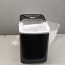 Frigidaire EFIC123-SSBLACK Compact Countertop Ice Maker, 26lbs of Ice per Day, Black Stainless