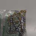 KOREDA Beaded Bracelet Compatible for Apple Watch Band 38mm 40mm 41mm 42mm 44mm 45mm 46mm Series 11 10 9 8 7 SE Women, Fashion Cute Handmade Elastic Beads Stretch Strap for iWatch Series 6/5/4/3/2/1 (Gold/Silver)