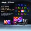 ASUS ProArt 24” (24.1” viewable) 16:10 HDR Professional Monitor (PA248CRV) - IPS, (1920 x 1200), 97% DCI-P3, ΔE < 2, Calman Verified, USB-C PD 96W, DisplayPort, Daisy-Chain, Ergonomic