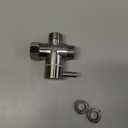 Solid Brass 3-way G1/2 Shower Diverter (Brushed Nickel)