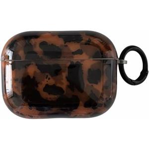 Leopard Cheetah Print Case for AirPods 3rd Generation(2021) with Keychain Tortoiseshell Animal Pattern Trendy Brown Cases with Lock for Cool Girls Women Men(for AirPods 3,Tortoise)