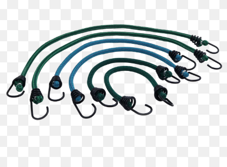 COGHLANS ASSORTED BUNGEE CORDS 6PK 2456