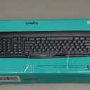 Logitech MK335 Quiet Wireless Keyboard and Mouse Combo - Black/Silver Keyboard and Mouse Combo Wireless, Ambidextrous