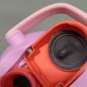 Owala FreeSip Sway Insulated Stainless Steel Water Bottle with Two-Way Spout, Built-In Straw and Bucket Handle, Made for Travel, School, and Sports, 40oz, BPA Free, Leak Proof, Pink Angel Food Cake