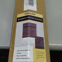 UNISHADES Cordless Bamboo Roman Shades for Windows, Blinds Size (35" W × 48" H) Colour (Eastfield Teak) Fits Windows (35 1/ 4" W × 48" H)