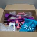 Folding Crutch (x1 Unit) Forearm Crutch Anti-Drop Cuff Reduces The Hassle of Picking Up Forearm Crutch Comfortable Grip and Wear-Resistant, Non-Slip Forearm Crutch (Single Violet)