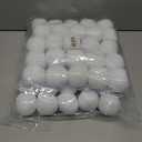 Supoice 50 Pack Snow Balls for Kids 3 Inch Large Snow Fight Balls Christmas & Winter Holiday Realistic Fake Snow Toys for Indoor, Outdoor Snow Fight, Toss Game