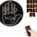 Car Finger Gesture Light, Funny LED Hand Sign with Remote Control, Wireless Gesture-Controlled Back Window Decoration for Trucks/SUV