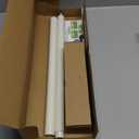 White Farmhouse Curtain Rods for Windows:18-45" Heavy Duty Adjustable Curtain Rod for Bedroom Living Room,Boho Decorative Rustic Drapery Rods with Vintage Coastal Texture Finials,Antique White