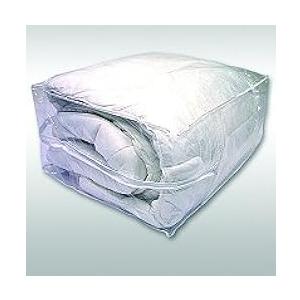 Clear Vinyl Zippered Storage Bag, 1 pc, 36 x 22 Inch