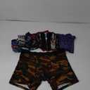 HAVVIS Men's Performance Underwear Boxer Briefs Soft Comfortable Bamboo Viscose Underwear for Men Multipack 8 Pack L