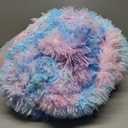 Tie Dye Blue Plush Throw Blanket  50x60 Inch Soft & Cozy Fluffy Blanket, Fuzzy Shaggy Couch Bed Cover for Living Room, Bedroom Decor  Gift for Women, Men, Him & Her