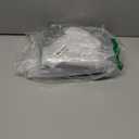 EACHY Clear Makeup Bag Cosmetic Organizer, Waterproof Travel Cosmetic Case with Zipper for Women, Transparent Toiletry and Skincare Pouch, Portable Car or Purse Bag for Travel Essentials (Medium Slim, Black)