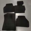 SecosAutoparts Replacement Black Velour Front & Rear Floor Mats Carpet Compatible with BMW X3 F25 2010 2011 2012 2013 2014 2015 2016 2017 2018