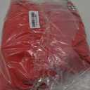 XYHKOBB 5PCS Racing Car Driver Costume for Adults Men, Red Racer Jumpsuit Halloween Cosplay Outfit with Hat Sunglasses Flags, Large 