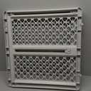 North States Pet Gate Iii Pressure Mounted White, Gray, 2 x 42 x 26"