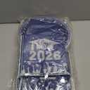 Graduation Party Plates and Napkins Blue Graduation decorations class of 2026 Blue Disposable Paper Plates Luncheon Napkins Cocktail Napkins for Congrats Grad Party Decorations Serve 50