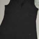 miduo Womens Casual Slim Fit V Neck Ribbed Knit Tanks Tops Sleeveless T Shirts Blouses L