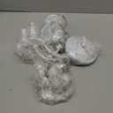 Livex Lighting 6423-60 Chesterfield 3 Light Mini Chandelier, Antique White