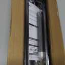 Shower Curtain Rod, 1" Diameter Heavy Duty Tension Shower Rod, Non Slip Adjustable 28-74 inch No Drilling Shower Curtain Rods Spring Tension For Bathroom, Shower Stall, No Rust, Black