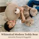 GUND Kai Teddy Bear, Premium Plush Toy Stuffed Animal for Ages 1 & Up, Taupe/Light Brown, 23"