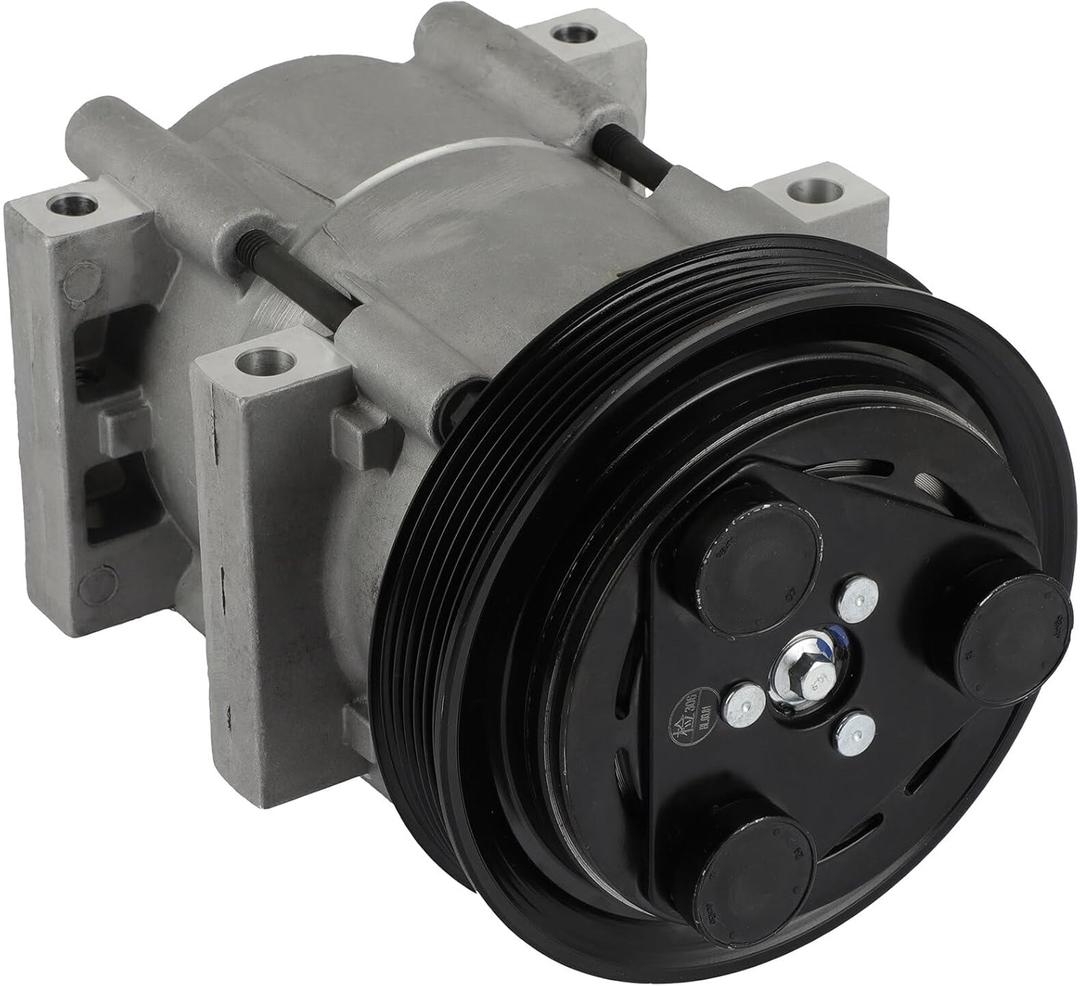 ECCPP A/C Compressor with Clutch 1996-1997 Fit for Ford F-100 Ranger 2.3L 1998-2001 Fit for Mazda B2500 2.5L AC Compressor