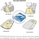 Funny Heart Theme Throw Blanket - Plush, Soft, Comfy, Lightweight, Warm, Fuzzy, for Animal Lovers, Flannel Blanket for Couch, Sofa, Travel, Bed, Office 50in60in