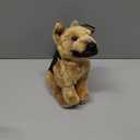 Living Nature German Shepherd Stuffed Animal | Fluffy Dog Animal | Soft Toy for Kids | 8 inches