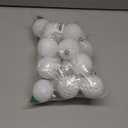 XmasExp 24ct Christmas Ball Ornaments Shatterproof Xmas Tree Hanging Balls Decorations Perfect for Halloween Decorations Holiday Wedding Christmas Decor(2.36"/60mm, White)