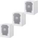 5 x WKZO 3 Pack Dust Vacuum Bags Fits iRobot,High Efficiency Dirt Disposal Bags for all Roomba Clean Base Models i1+,i3+, i4+, i5+, i7+, i8+, j5+, j7+, Combo j7+, j8+, j9+, Combo j9+,i & s & j Series