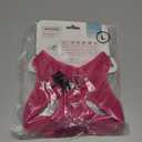 Best Pet Supplies Voyager Step-in Air Harness - All Weather Mesh, Reflective, No Pull Harness for Dogs, Cats - Secure with Hook & Loop Fastener, Buckle, Double D-Rings - Fuchsia, L